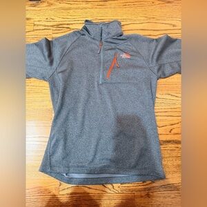 The North Face Kids Gray Quarter-Zip Sweatshirt